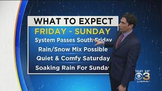 Midday Weather Update: Hit And Miss Wintry Precipitation