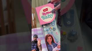(Mymini_official on IG for reacted vid) #parenting #barbie #viral  #pregnancy