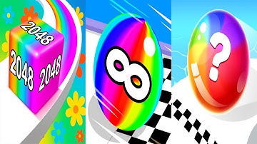Jelly Run 2048 VS Ball Run 2048 VS Ball Master  - All Levels Gameplay Android iOS Ep 2