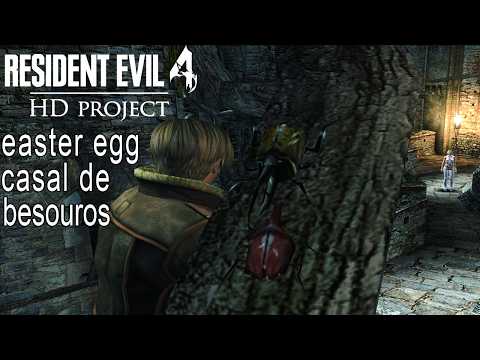 RESIDENT EVIL 4 CLASSICO HD PROJECT EASTER EGG CASAL DE BESOUROS DESCOBERTO A POUCO TEMPO