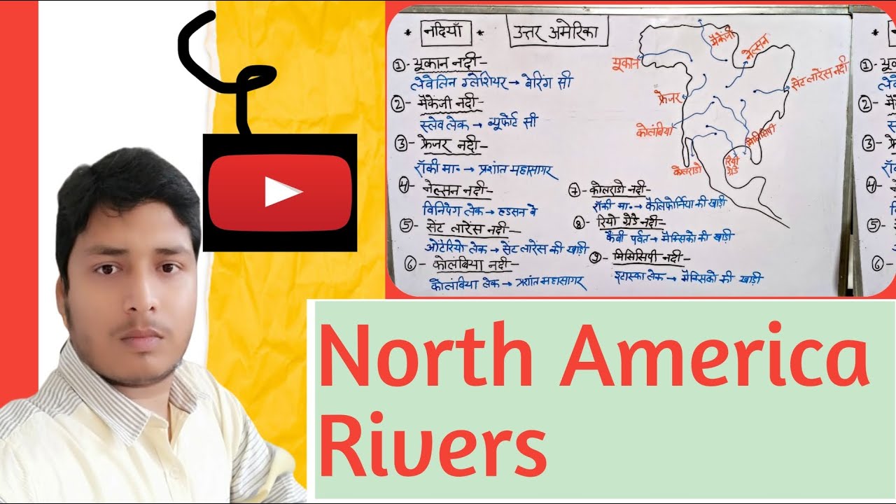 Rivers of North America l Rivers of North America UPSC l Important Rivers of North America 