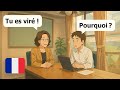 10 Real-Life French Conversation for beginners | Daily Life at the Office
