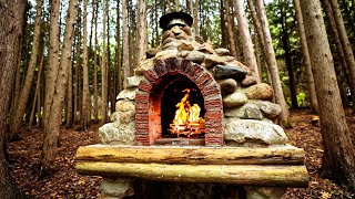 Building a Rock Pizza Oven! (COMPLETE BUILD)