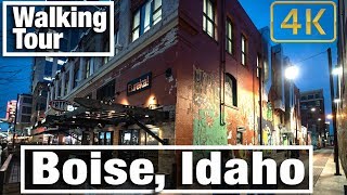 4K City Walks: Boise, Idaho virtual treadmill walking tour