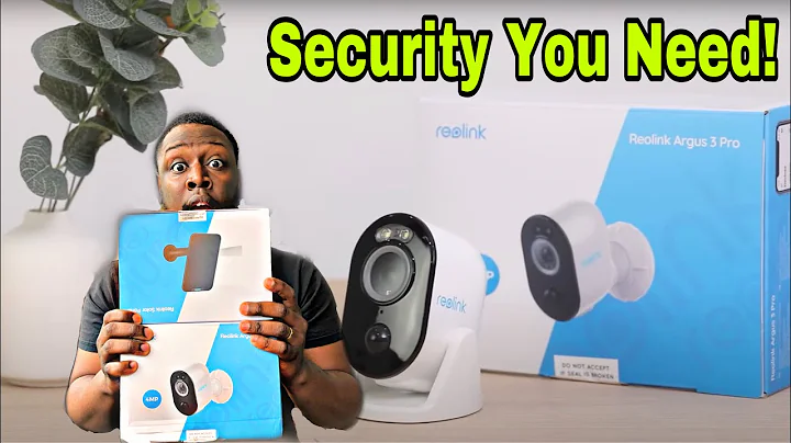 REOLINK: Argus 3 Pro Home And RV Camera Security || Unbox | Setup | Install