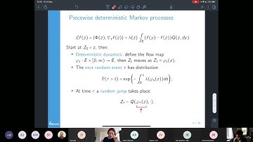Algorithms Seminar Andrea Bertazzi Euler approximations for Piecewise deterministic Markov processes