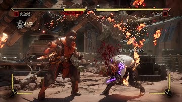 MK11 ~ Scorpion (Burning Spear Combo)