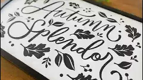 Chalk Couture- A Create your own home decor done e...