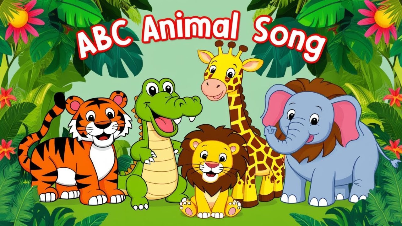 ABC Animal Sound Song for Kids | Fun Learning with Animal Sounds! - YouTube