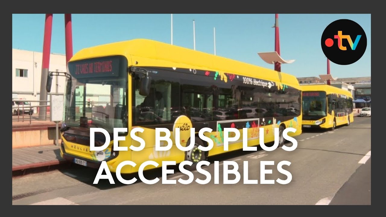 À La Rochelle, sept nouveaux bus électriques pensés pour le handicap