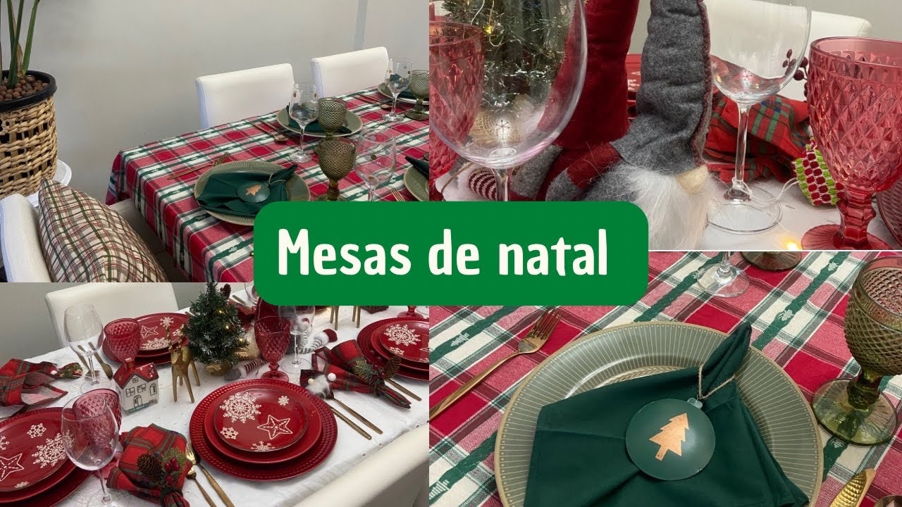 NATAL 2022: MESAS POSTAS