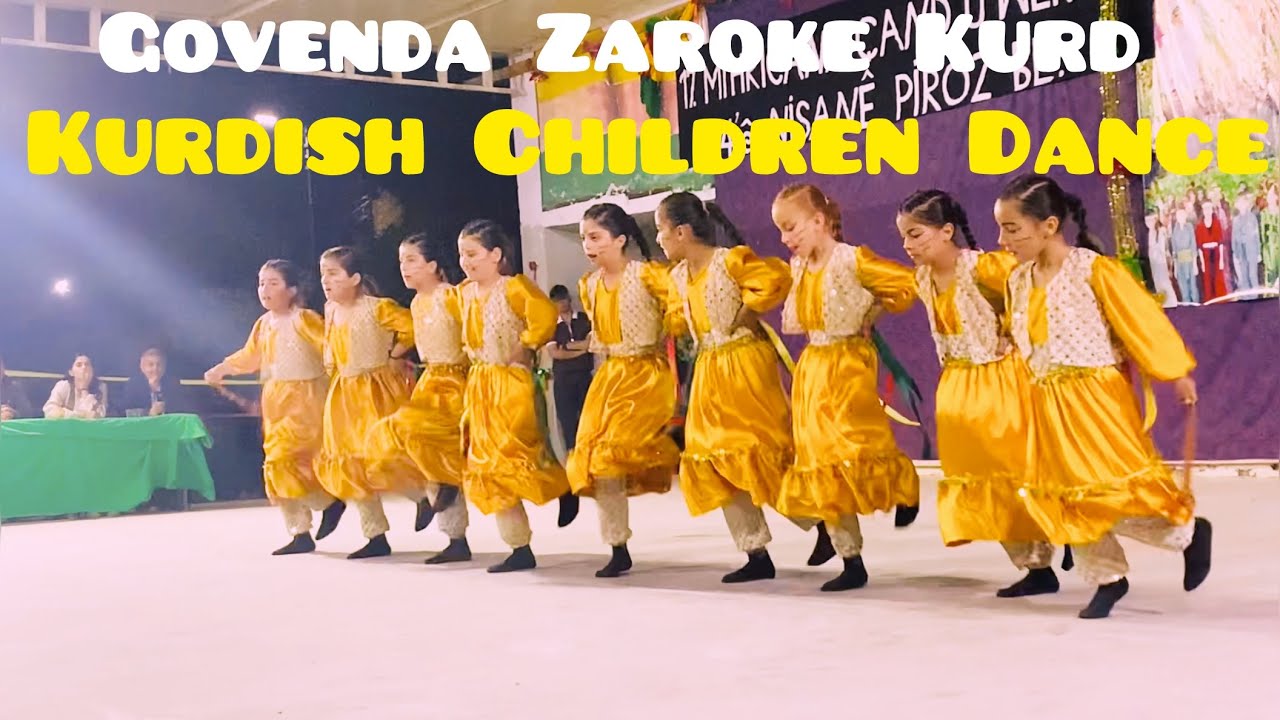 Kurdish Children Dance  Govenda Zaroke Kurd û Kurdistan