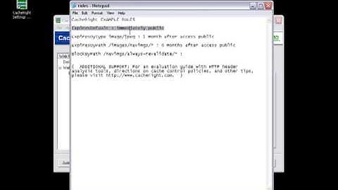 CacheRight | Mircosoft IIS Cache Management