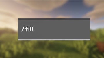 How to use the /fill Command in Minecraft Bedrock