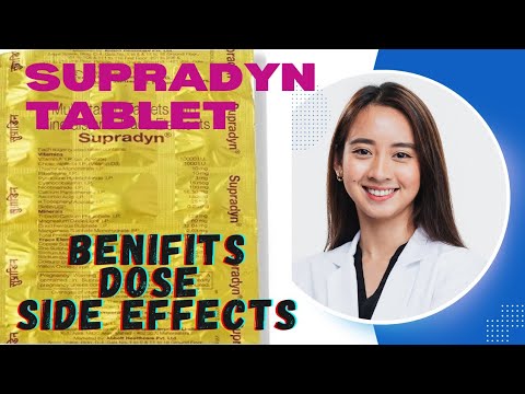 Supradyn Tablet uses in Hindi/Supradyn capsule/Supradyn - YouTube