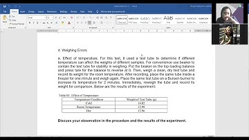 Chem102 Lab | Activity 2 PreLab