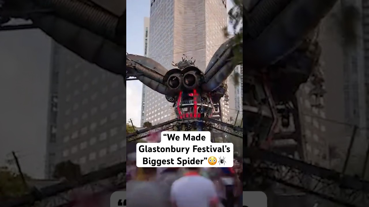 Film backdrop image for We Made Glastonbury Festival's Biggest Spider (2024)