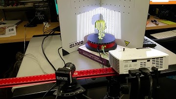3d scanning tests (David SLS-2)