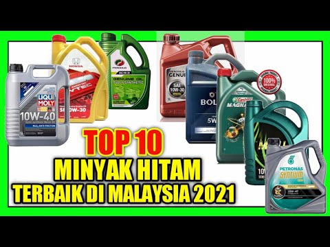 10 Jenama Minyak Hitam Terbaik di Malaysia