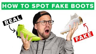 HOW TO SPOT FAKE FOOTBALL BOOTS