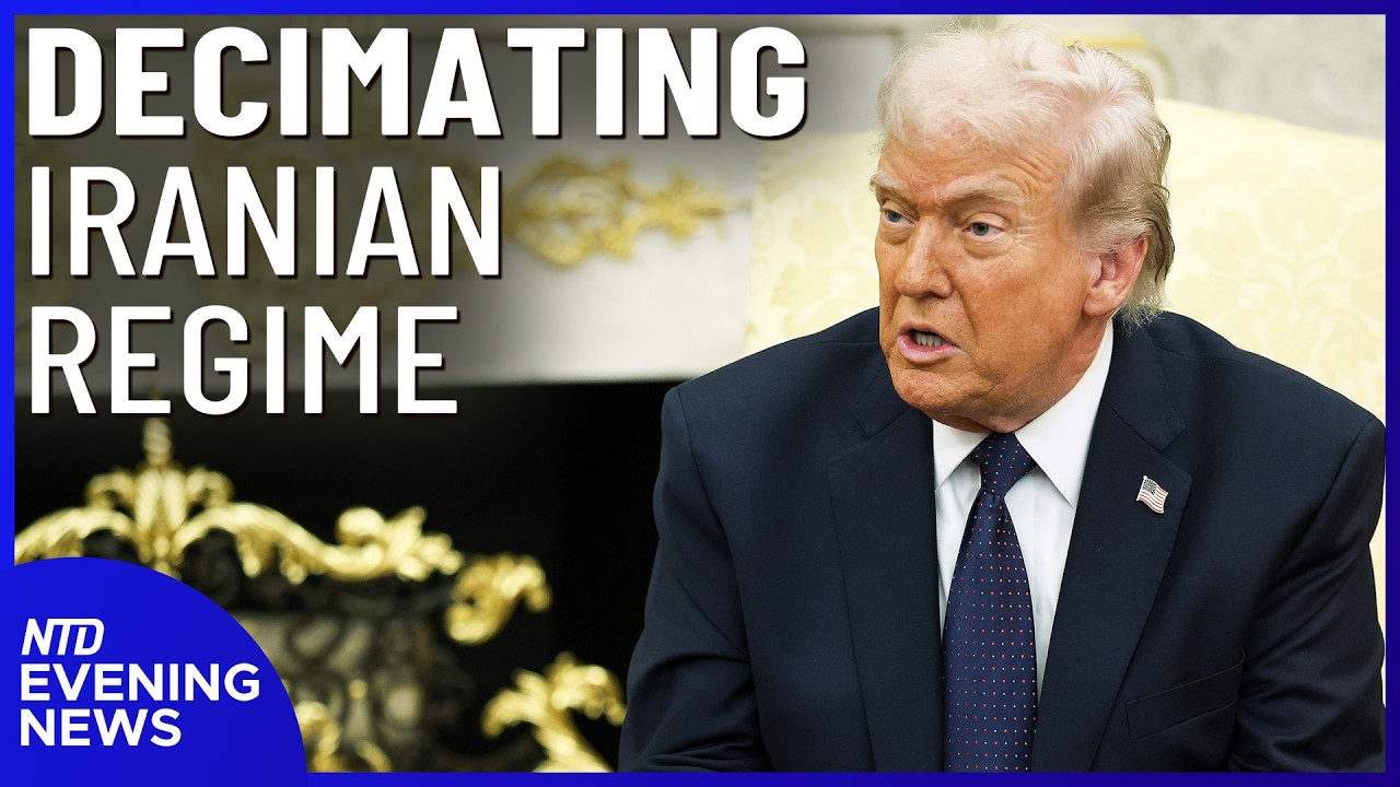 Trump: Iran’s Military ‘Knocked Out; Midterm Primary Elections Kick Off | NTD Evening News (Mar. 3)