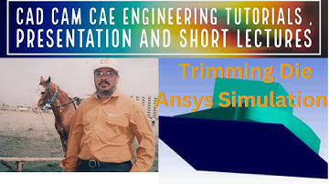 Car Door Blanking Die Process Analysis Using- Ansys Explicit