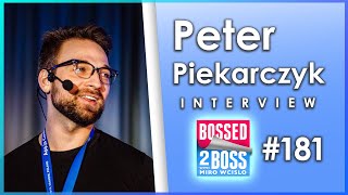 #181 - Peter Piekarczyk Co-Founder of "Draftbit" Full Interview | Bossed 2 Boss