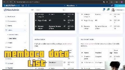 Tutorial Laravel & Livewire - Membaca data List hotel (untuk pemula)