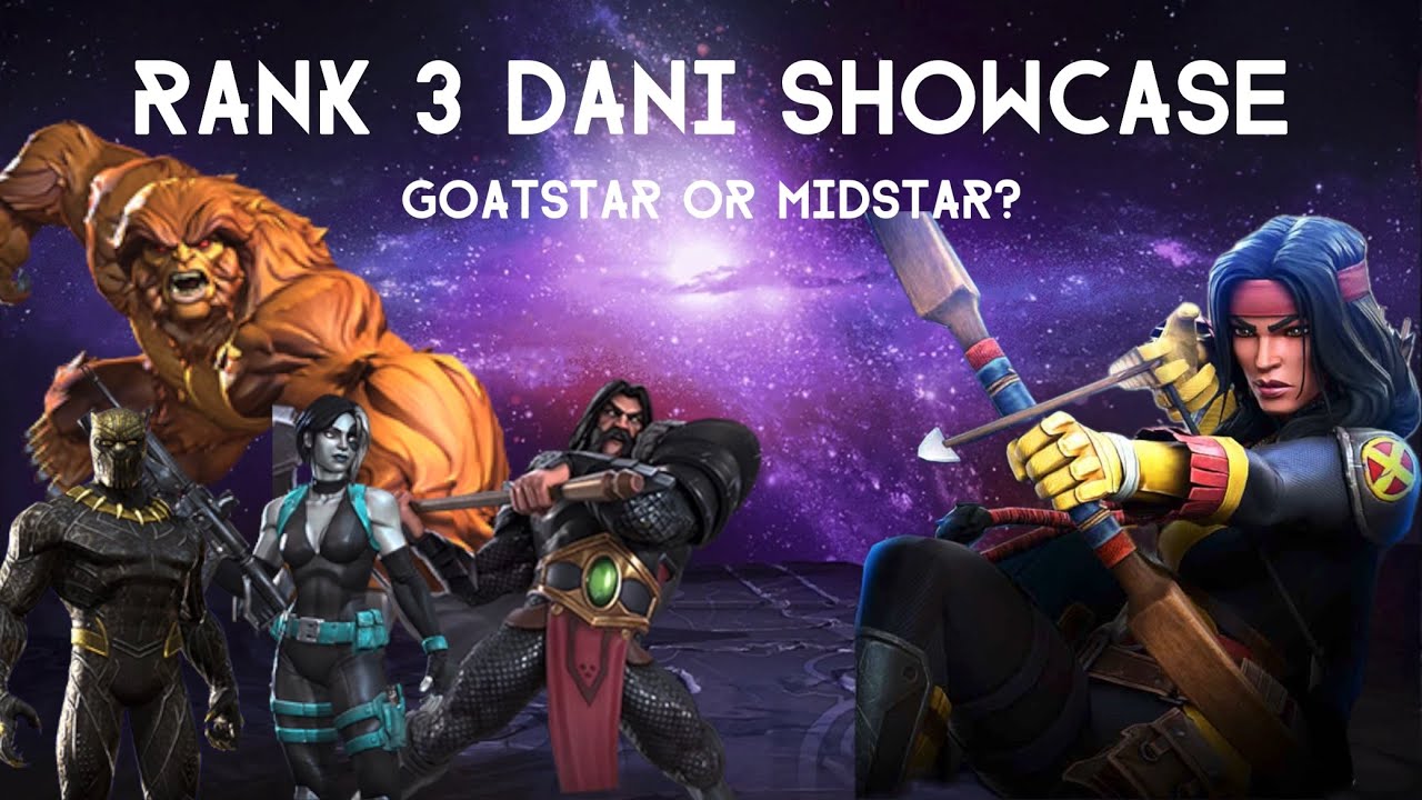 The Rank 3 Dani Showcase! Goatstar or Midstar???
