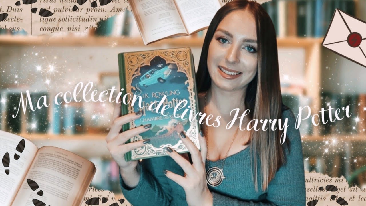 Je vous présente tous mes livres 📚 HARRY POTTER préférés ⚡