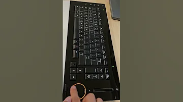 Logitech Antique Dinovo Edge Keyboard Light Up 