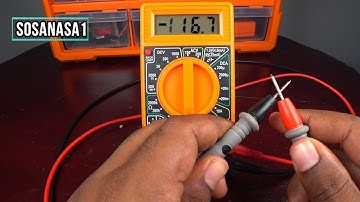 How to test digital multimeter test leads / Tips