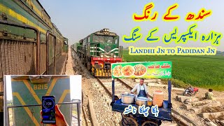 Sindh's Sunny Winters & Delightful Train Travel | Landhi Jn to Padidan Jn on 11UP Hazara Express