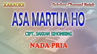 Video voorbeeld van "ASA MARTUA HO ll KARAOKE BATAK HD ll SAKKAN SIHOMBING ll NADA PRIA CIS=DO"