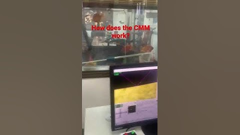 How does the CMM(three-coordinates measuring machine) work? #CMM #cncmachining #cnc #precisionparts