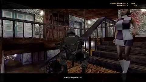 cs_manoir - Counter Strike 1.6 map Gameplay Review.