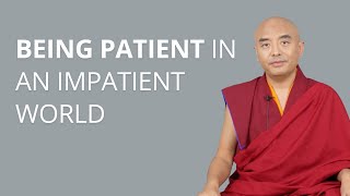 Being Patient in an Impatient World with Yongey Mingyur Rinpoche
Modern society moves at an ever-increasing pace, with convenience and seemingly endless opportunities available with a tap of a finger on our phones. This convenience has made us quite impatient. What do we do when we are impatient with our spiritual progress? In this monthly teaching, Mingyur Rinpoche gives us advice on how to be patient with our practice β using all aspects of life, day by day, to connect with awareness.
π Joy of Living Meditation Program: Learn meditation under the skillful guidance of Yongey Mingyur Rinpoche at your own pace.
https://joy.tergar.org/
π Vajrayana Online: Study and practice of the Tibetan Buddhism with Mingyur Rinpoche.
https://learning.tergar.org/
πOnline events, retreats with Mingyur Rinpoche https://events.tergar.org/
π About Tergar Path: https://tergar.org/programs/ Being Patient in an Impatient World with Yongey Mingyur Rinpoche