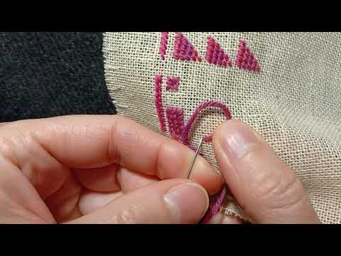 Chain stitch tutorial