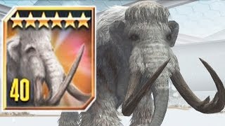 Woolly Mammoth Max Level 40 - Juric World The Game