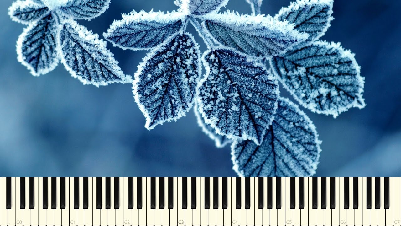 ♪ July: Cold winter (Piano Tutorial)