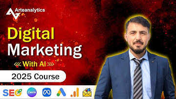 LEARN Digital Marketing Secrets with ARTIFICIAL INTELLIGENCE in 2025! | Arteanalytics