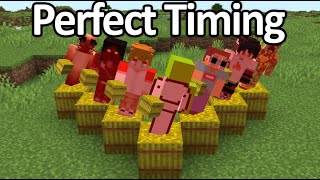 Perfect Timing Minecraft Moments #12 (When the Timing is PERFECT...)