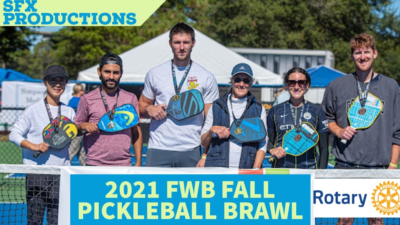 Official 2021 FWB Fall Pickleball Highlight VID YouTube