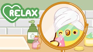 Piu Piu’s Skincare Routine 💛✨ Kawaii Relaxing Moments Compilation