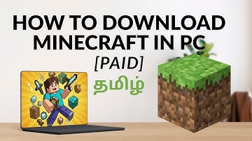 How to Install Minecraft on PC in Tamil | Official Method