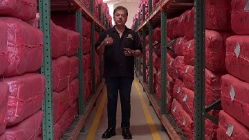 In the Bale Aging Room with Nick Perdomo Explaining Perdomo