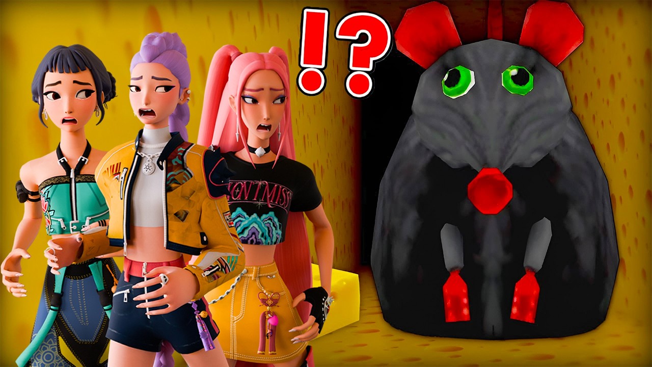 Kpop Demon Hunters Plays Cheese Escape