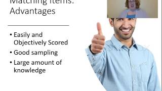 Writing Matching Items