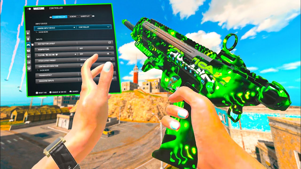 My NEW #1 Controller Settings for MOVEMENT & AIM in Warzone - YouTube