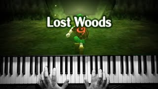 𝗟𝗢𝗦𝗧 𝗪𝗢𝗢𝗗𝗦: 𝗢𝗰𝗮𝗿𝗶𝗻𝗮 𝗢𝗳 𝗧𝗶𝗺𝗲 ▷ Piano Cover